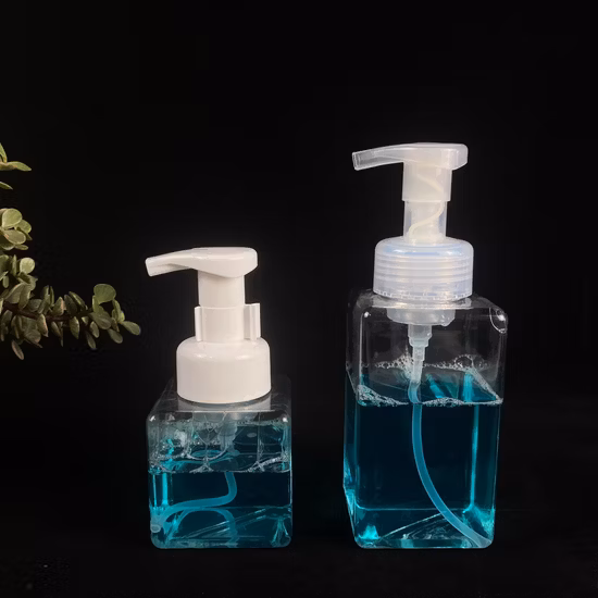 手指消毒剤、洗濯機、泡クリーナー用の金属フリーの固体プラスチック泡ポンプ